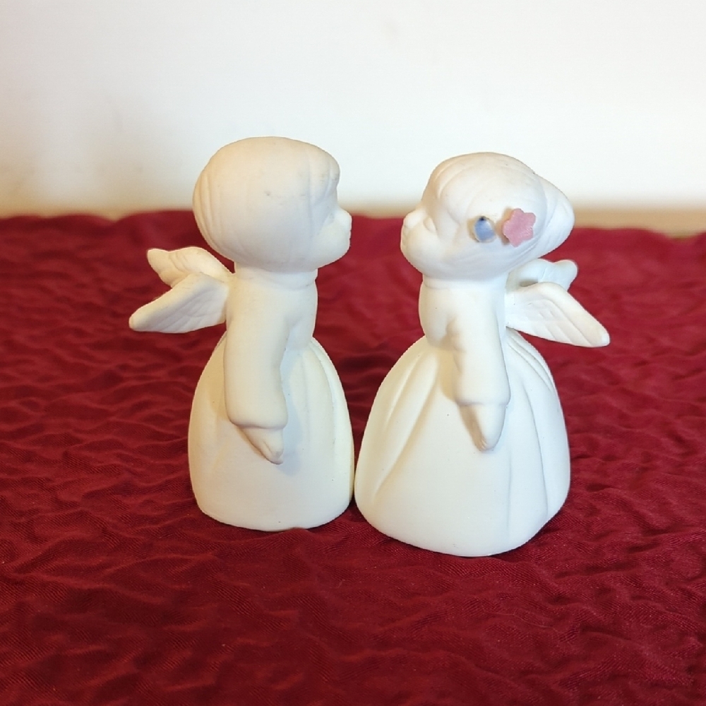 Charming White Angel Figurines